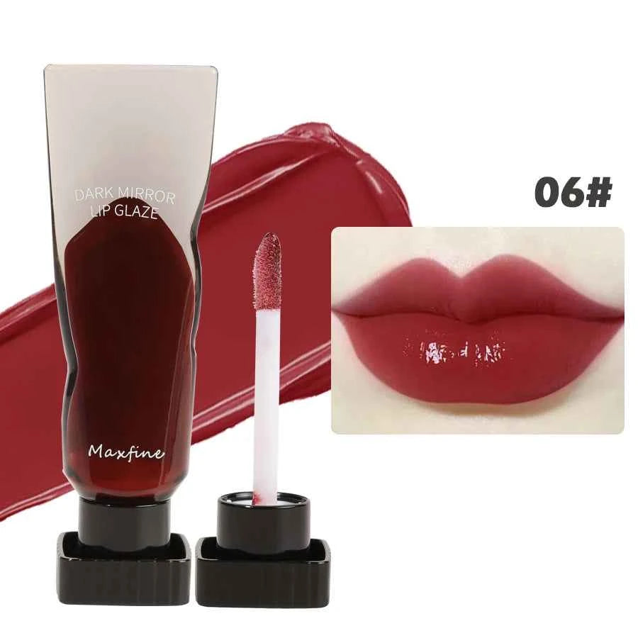 Aqua Mirror Lip Glaze Moisturizing Non Sticky Easy To Color Fast Film Long Lasting Full Lips Must Have For Beginners And Student