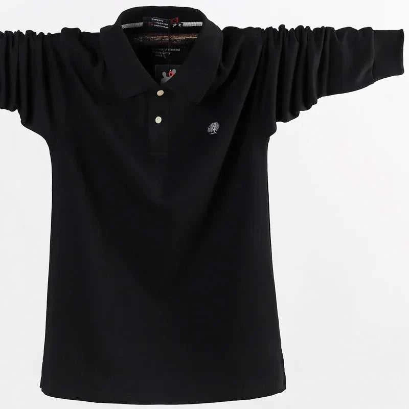 New Autumn Men Polo Shirt Men's Business Work Cotton Male Top Tees Long Sleeve Turn-down Collar Polo Shirts Large Size 6XL The jack market .AU The jack market .AU Men Fashion $ 49 14:691;5:200005259