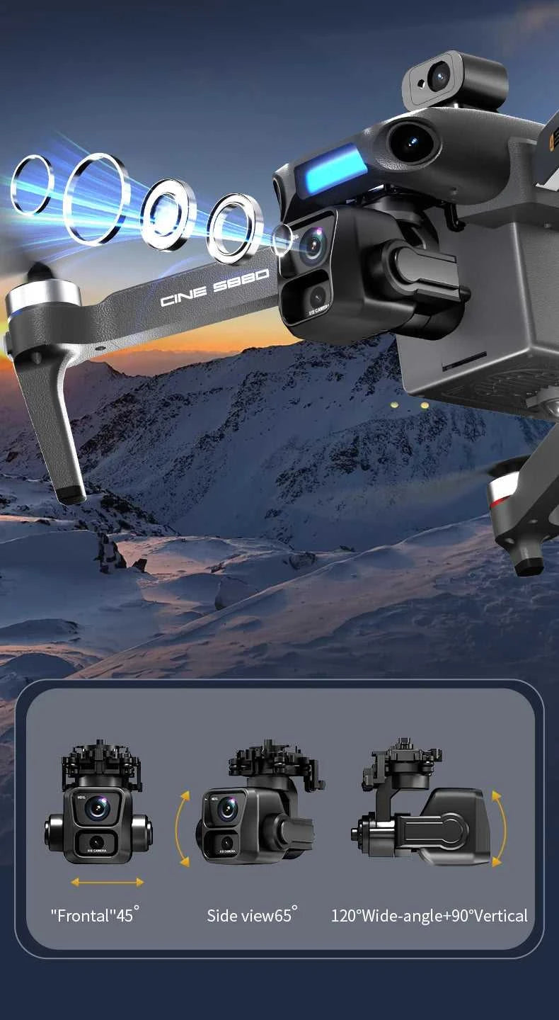 Load Bearing 800g S880 GPS Drone With 8K HD Camera 3-axis Gimbal Brushless Laser Obstacle Avoidance With Airdrop FPV RC Dron The jack market .AU The jack market .AU Drones $ 388 14:691#LG-NO OAS-64G
