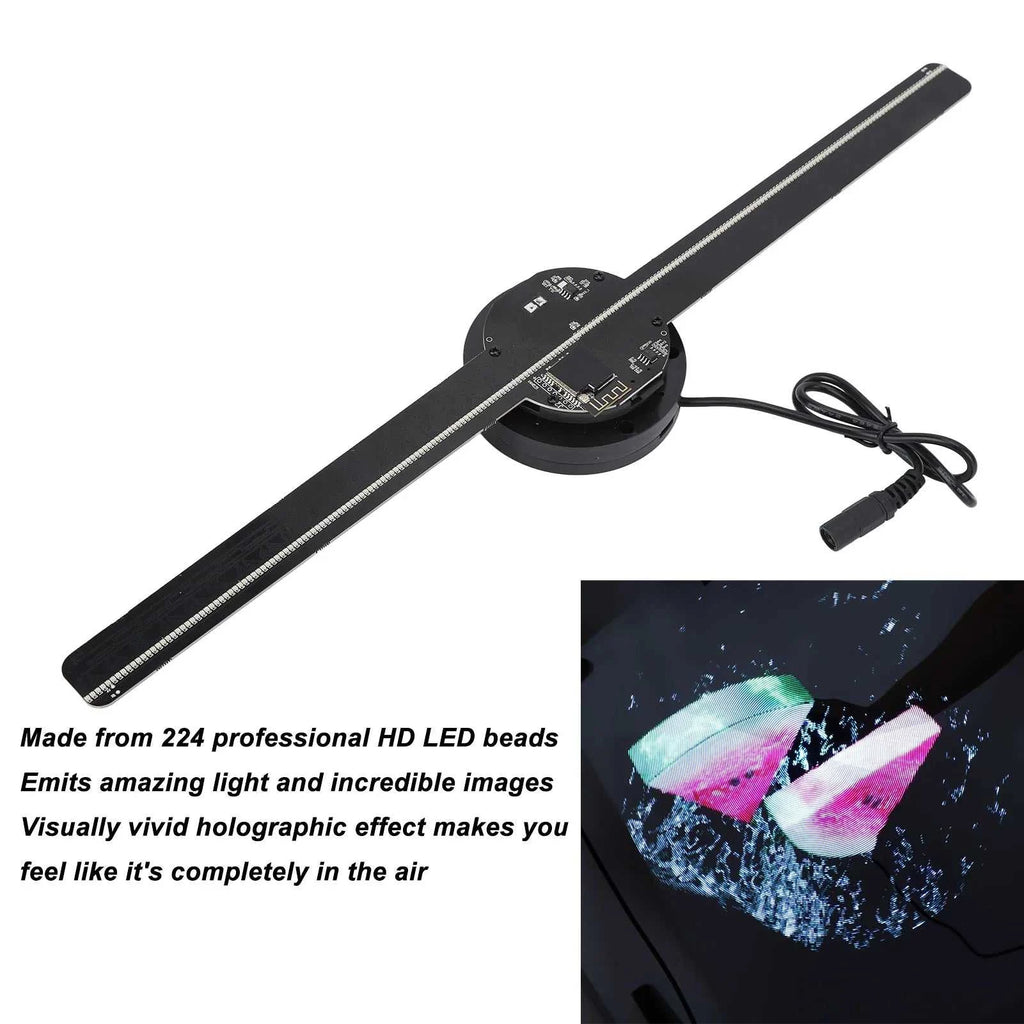 3D Hologram Fan 224 LED Light Beads High Resolution 3D Advertising Player for Business Store Shop Bar Holographic Projector Fan The jack market .AU The jack market .AU Accessories Electronics $ 98 14:350853#US