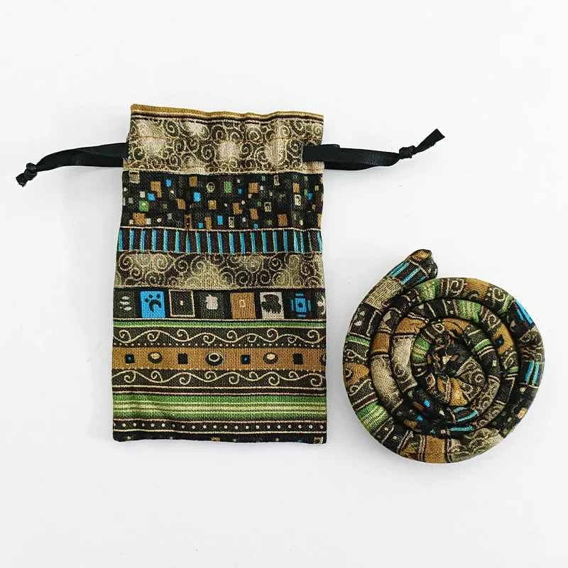 Colorful Dreadlocks Ponytail Hairpin - Bendable Ethnic Style Hair Bands for Creative Hair Styling