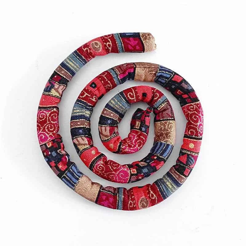 Colorful Dreadlocks Ponytail Hairpin - Bendable Ethnic Style Hair Bands for Creative Hair Styling