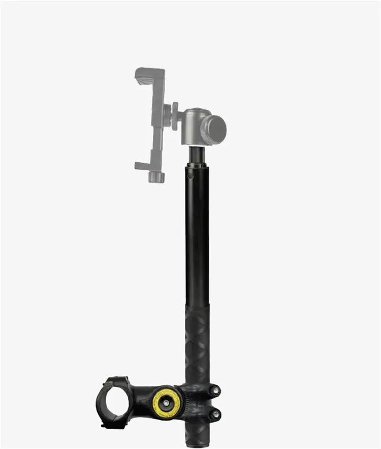 Motorcycle Bike Panoramic Monopod Bicycle Hidden Selfie Stick for GoPro 13 12 11 10 9 8 Insta360 X4 X3 Action Camera Accessory