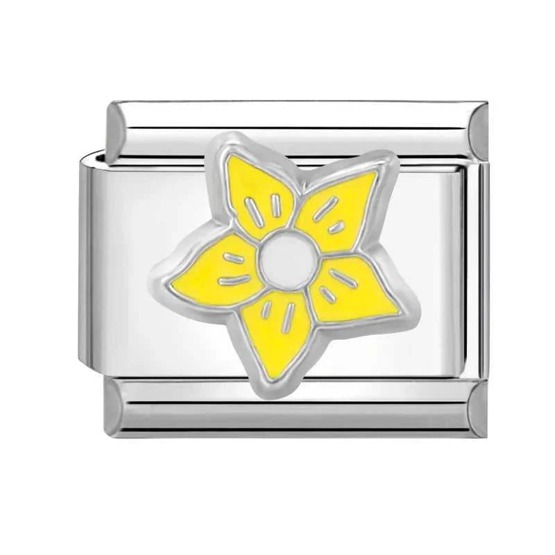 2024 Fashion Pretty Sweet Colour Rose Flower Charm Italian Links Fit 9mm Stainless Steel Bracelet Making DIY Jewelry The jack market .AU The jack market .AU Jewellery & Chains $ 51 200001033:361187#No.6