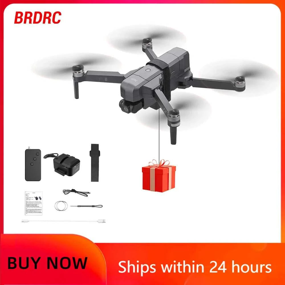BRDRC Airdrop System for DJI Mini 4K/Mini 4 Pro/Air 3/Mini 3 Pro/Mavic 3/Mavic Pro Drone Thrower Fishing Life Rescue Send Gift The jack market .AU The jack market .AU Drones $ 72 14:200006151#500m distance