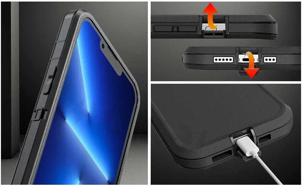 Ultimate Protection Silicone Case for iPhone 17 Pro Max | Heavy-Duty Shock Absorption, Full Body Defense