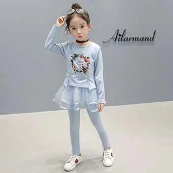 New Spring Girls Clothing Sets Cotton Cute Flower Long Sleeve Top + Pants Little Princess Suit For 3-10 Years Kids Birthday Gift The jack market .AU The jack market .AU Mum & Kids: Essential Products for Every Family $ 45 14:771#As the picture;200000463:200004207#5T(Size 130);200007763:201336100