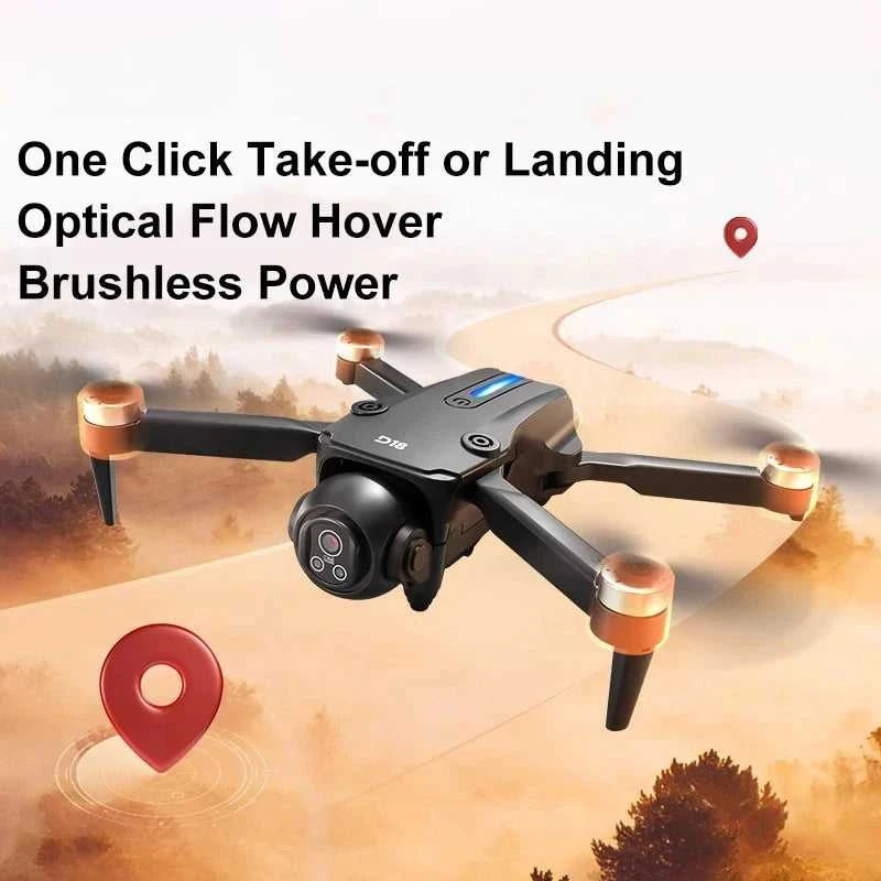 2026New GPS Drone 8K Aerial HD Dual Camera Intelligent Obstacle Avoidance Brushless Power 5G WIFI GPS Return Screen RC Drone The jack market .AU The jack market .AU Drones $ 172 14:193#D18-8K HD-Black;200000828:201589807#Bundle1