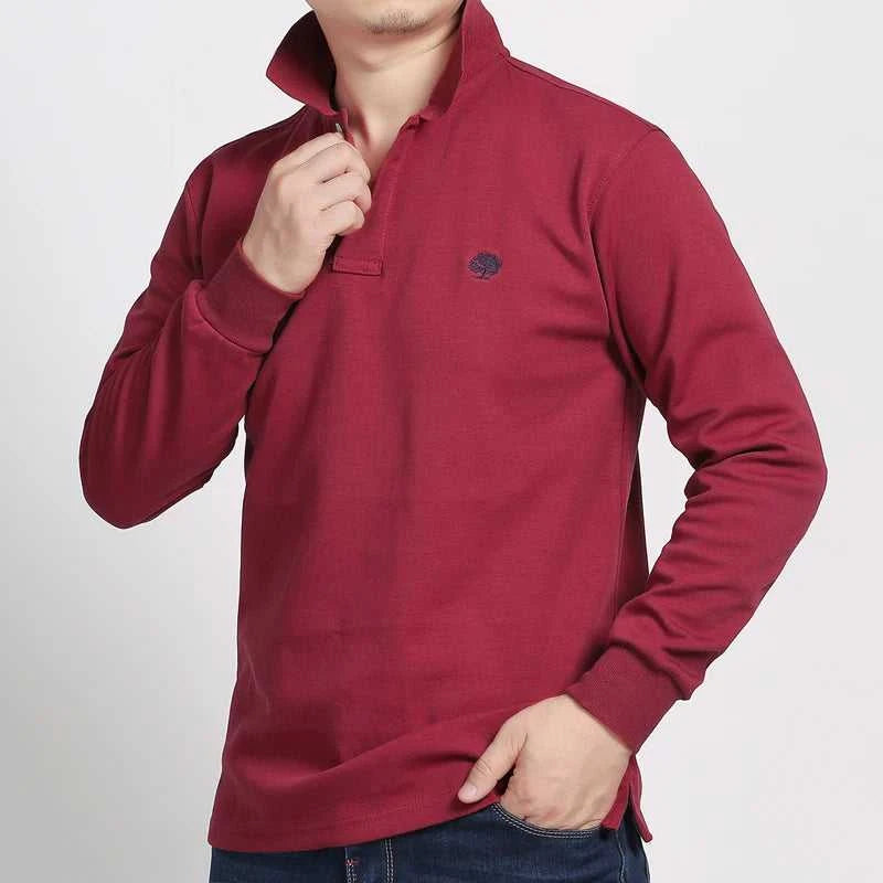 New Autumn Men Polo Shirt Men's Business Work Cotton Male Top Tees Long Sleeve Turn-down Collar Polo Shirts Large Size 6XL The jack market .AU The jack market .AU Men Fashion $ 49 14:691;5:200005259