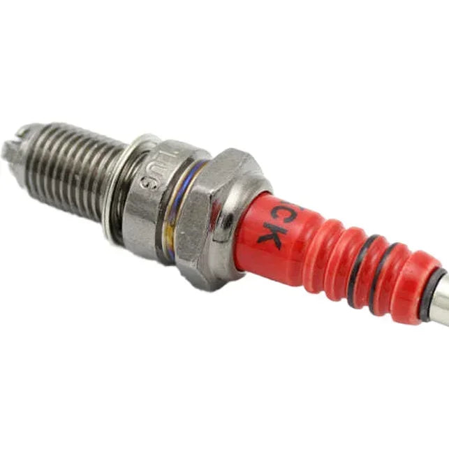 Racing Spark Plug 3 Triple Electrode A7TC D8TC For GY6 CG 50 70 110 125 150CC Motorcycle Atv Scooter Motorcycle Ignition 1/2Pcs
