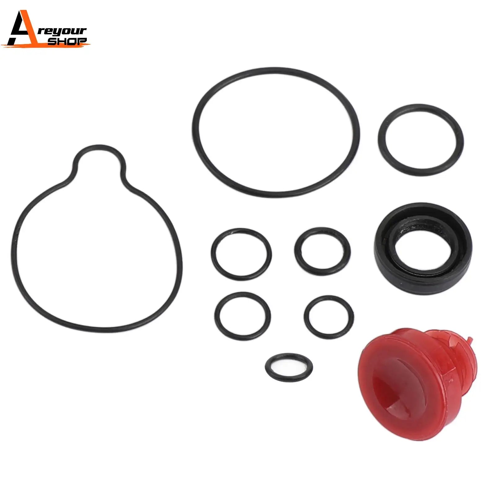 Areyourshop 10PCS Power Steering Pump Seal Kit For Honda Accord For Acura Integra 91347-P2A-003 91347-PAA-A01 Car Parts
