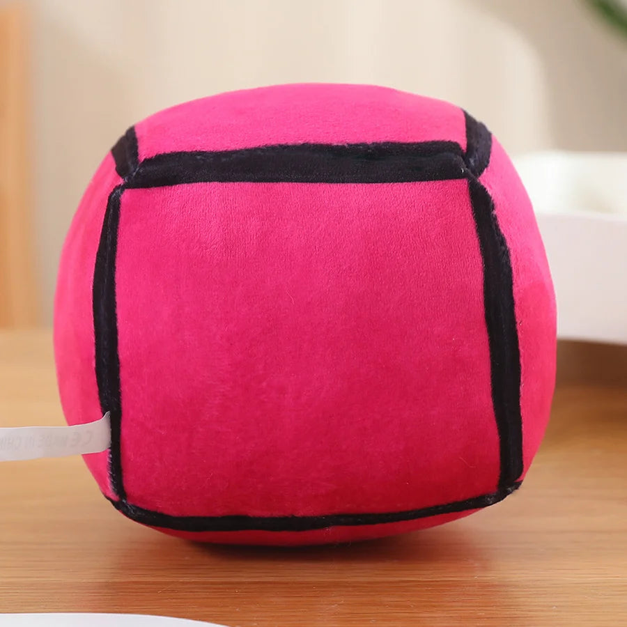 12cm Geometry Dash Game Plush Toy Cute Cartoon Anime Game Doll Soft Stuffed Peluche Plushie Toys Home Decor Child Birthday Gift