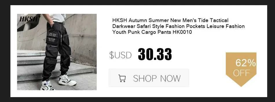 HKSH Autumn Winter New Men's Tide Original Design Techwear High Street Fashion Trend Vintage Jacket Chic Casual Coats Ins HK6132 The jack market .AU The jack market .AU Men Fashion $ 172 14:691#Gray;5:4182