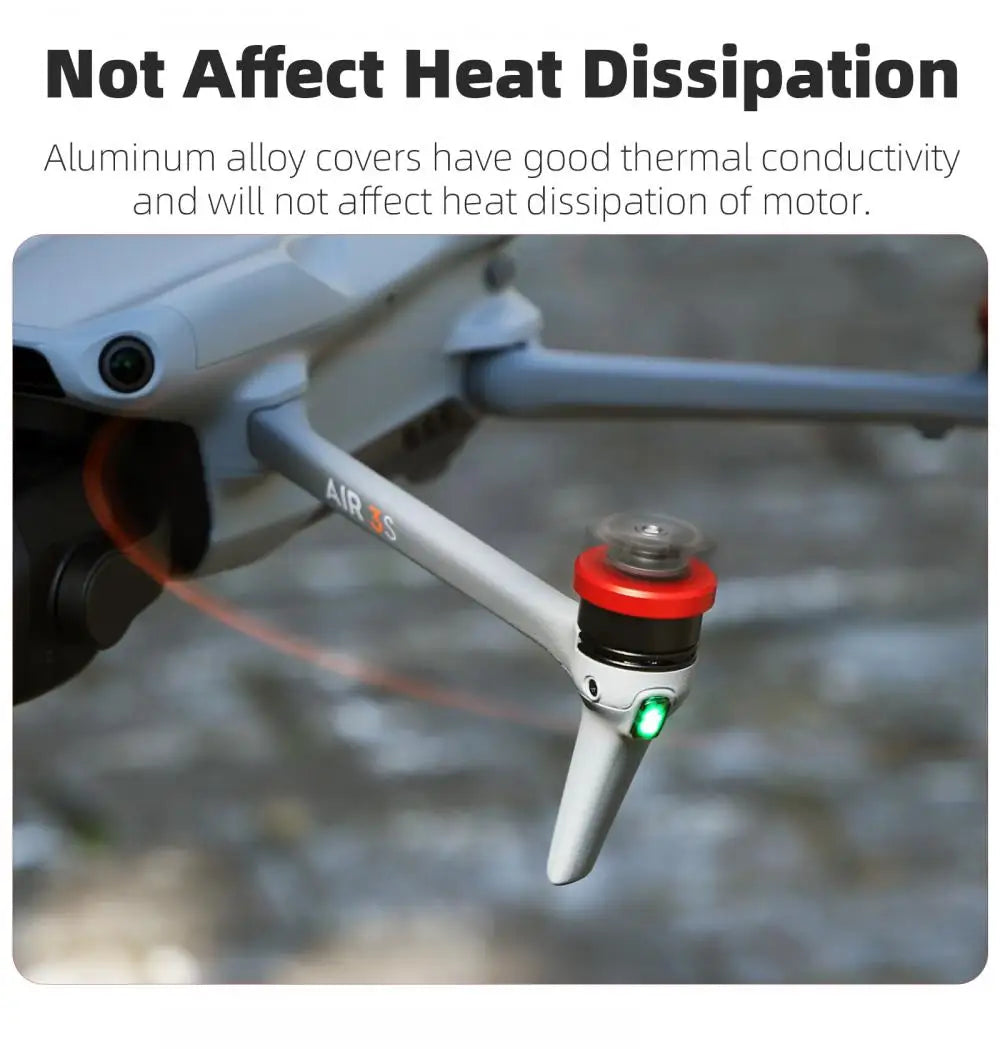 Motor Protective Cover for DJI Air 3S/Air 3/Mavic 3 Series Propeller Motor Protection Dust-proof Cover Drone Accessories