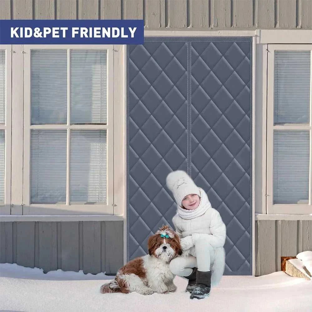 Thermal Insulated Door Curtain Magnetic Insulated Door Covers for Winter Door Blanket Thicken Cotton Insulation Doors Screen The jack market .AU The jack market .AU Home $ 87 14:10#Brown 80x205cm