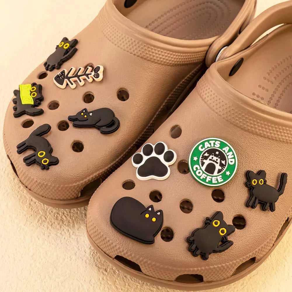 9-50pcs PVC Cat Shoe Charms Pet Shoe Decorations Pins for Women Girls Gift Sandal Accessories Ragdoll Cat Animal Clog Buckle The jack market .AU The jack market .AU Step Up Your Style: Trendy Shoes for Every Occasion! $ 50 14:173#9pcs
