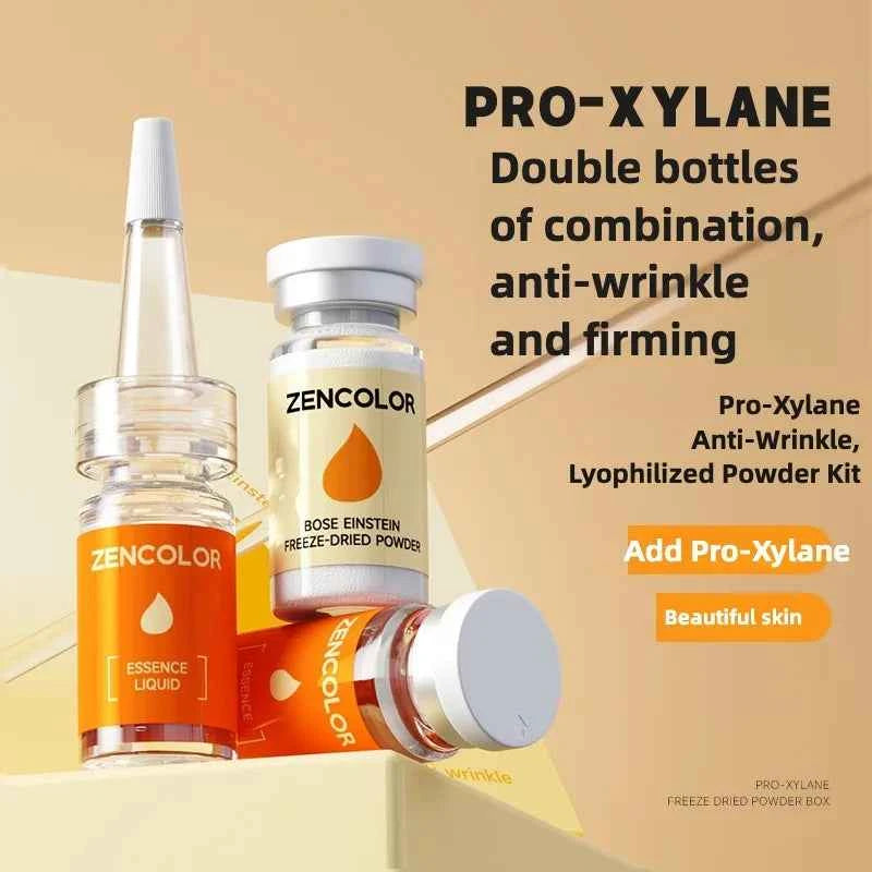 10pcs Pro-Xylane Anti-Wrinkle Lyophilized Serum  High Concentration Anti-Aging Firming Face Essence for Deep Wrinkles