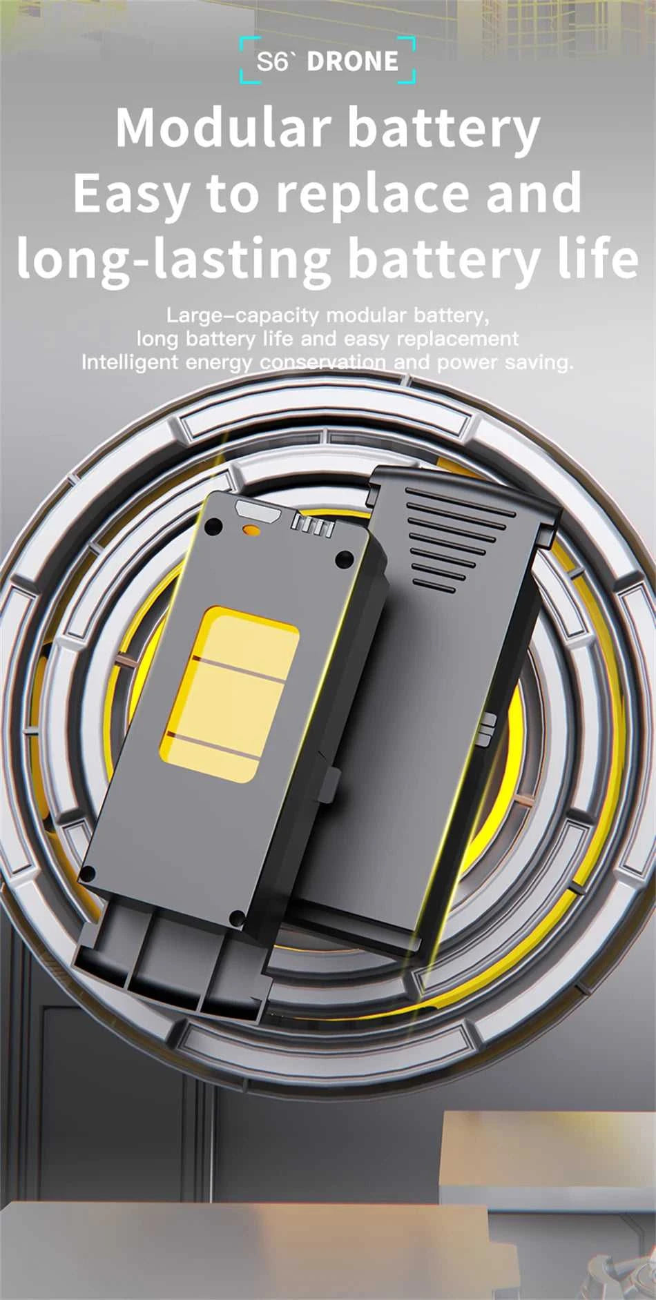 New Hot Sell S6 Drone Profesional 8k 4K HD Camera Optical Flow 5G Control Screen Obstacle Avoidance Quadcopter APRON Kid Gift The jack market .AU The jack market .AU Drones $ 89 14:10#MAX BLUE;200000828:201589807#Dual 8K