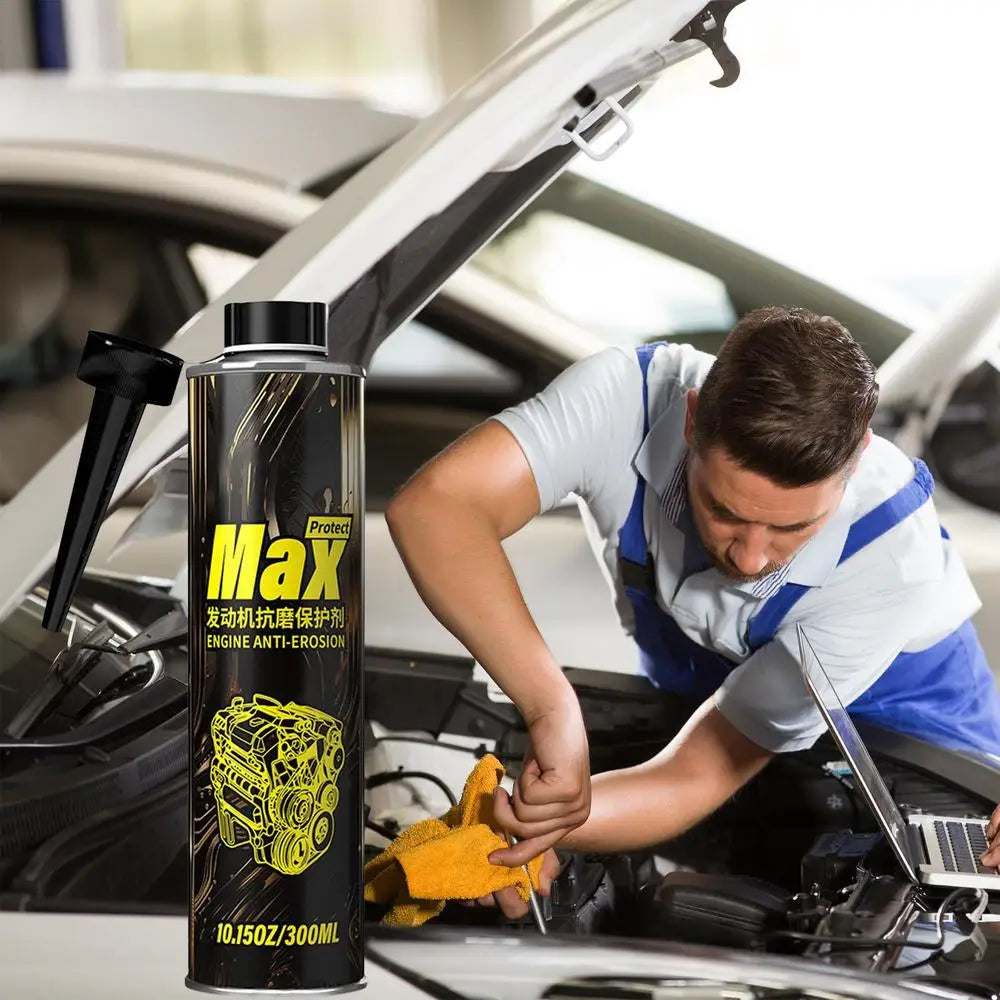 Engine Protection Oil 10.14oz Anti-wear Protective Motor Oil Auto Engine Restore Additive Noise Reduction Prevent Vibration