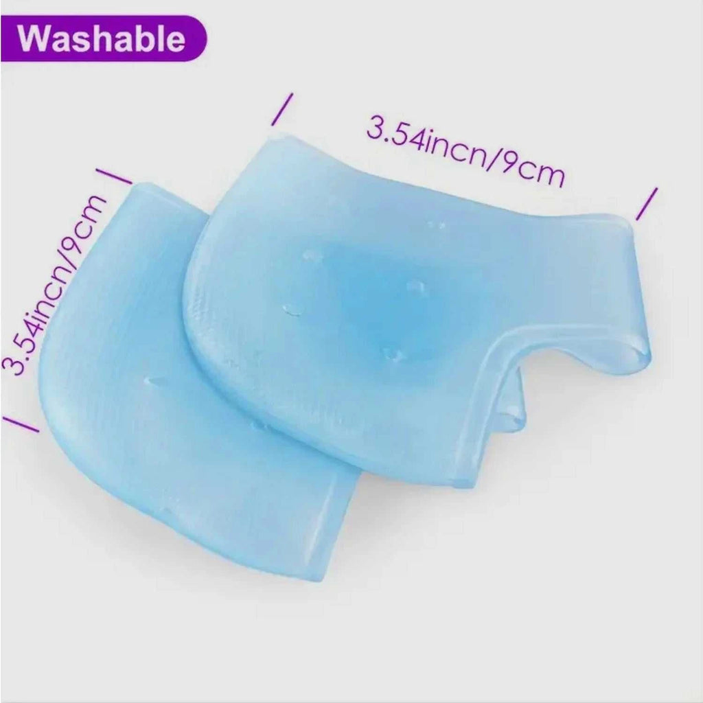 Gel Silicone Skin-Softening Silicone Heel Protectors Heel Cups Spurs Cracked Heel Sleeve Socks Feet Care Skin Repair Cushion New The jack market .AU The jack market .AU Step Up Your Style: Trendy Shoes for Every Occasion! $ 49 14:350853#No holes-Blue