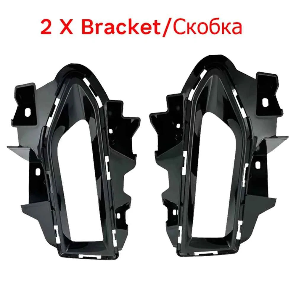 2 Pieces 30W 4000LM Car Passenger + Driver LED Lens Fog Light Assembly H11 For Nissan Versa Sedan 2020 2021 2022 2023 2024 2025