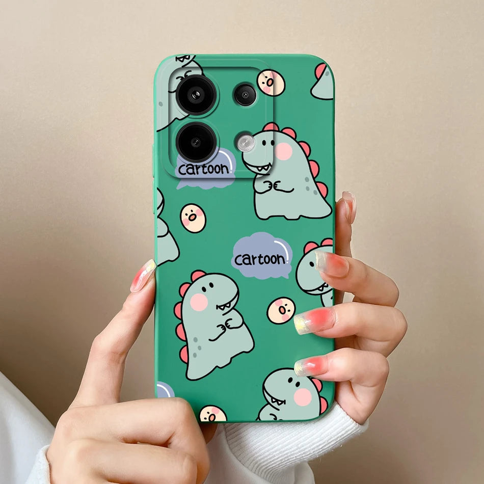 Xiaomi Poco X6 Pro Anime Silicone Case - Full Protection & Shockproof Design for Ultimate Style & Durability