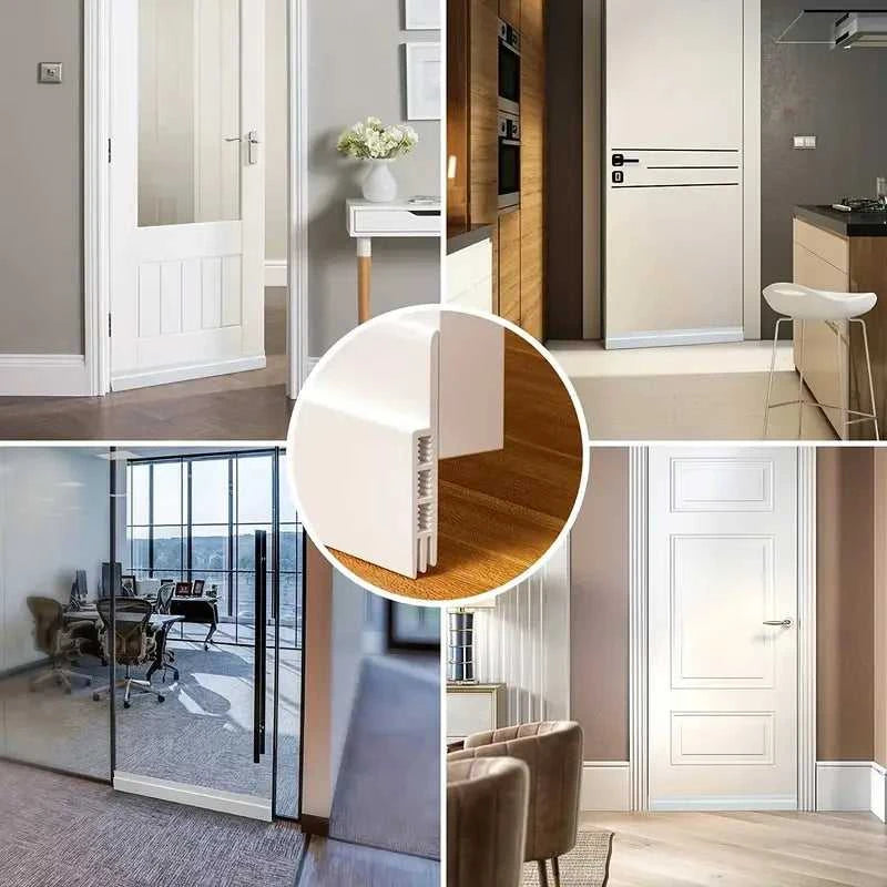 Silicone Door Draft Stopper, Under Door Draft Blocker, Insulator Door Sweep Weather Stripping, Noise Stopper, Strong Adhesive The jack market .AU The jack market .AU Home $ 53 14:193#black