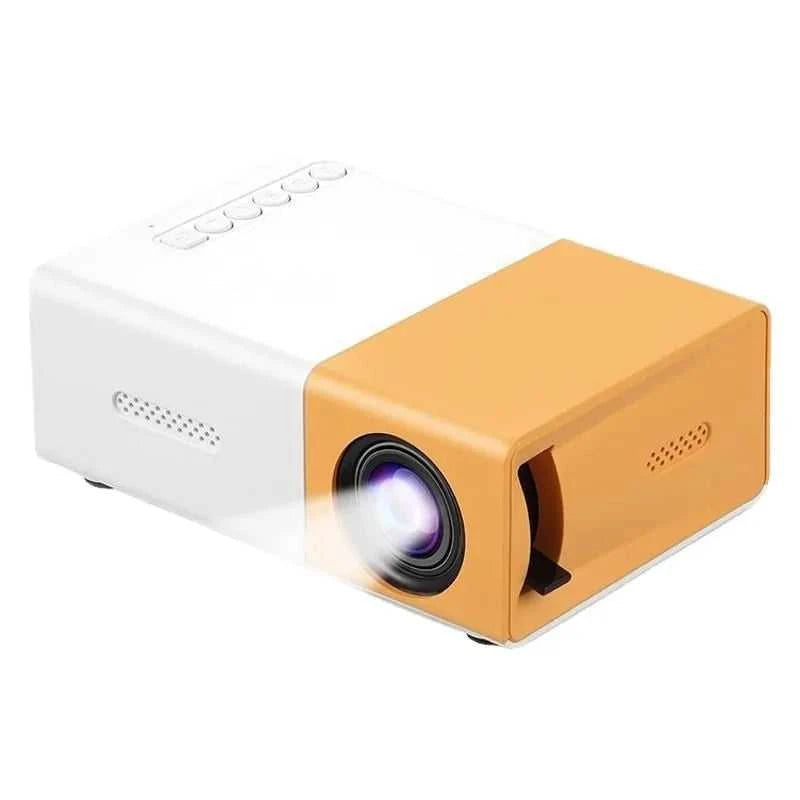 Projector for home use, mini projector for children's bedroom, portable projector, supports 4K ultra-high definition. The jack market .AU The jack market .AU Home $ 80 14:202429827#White