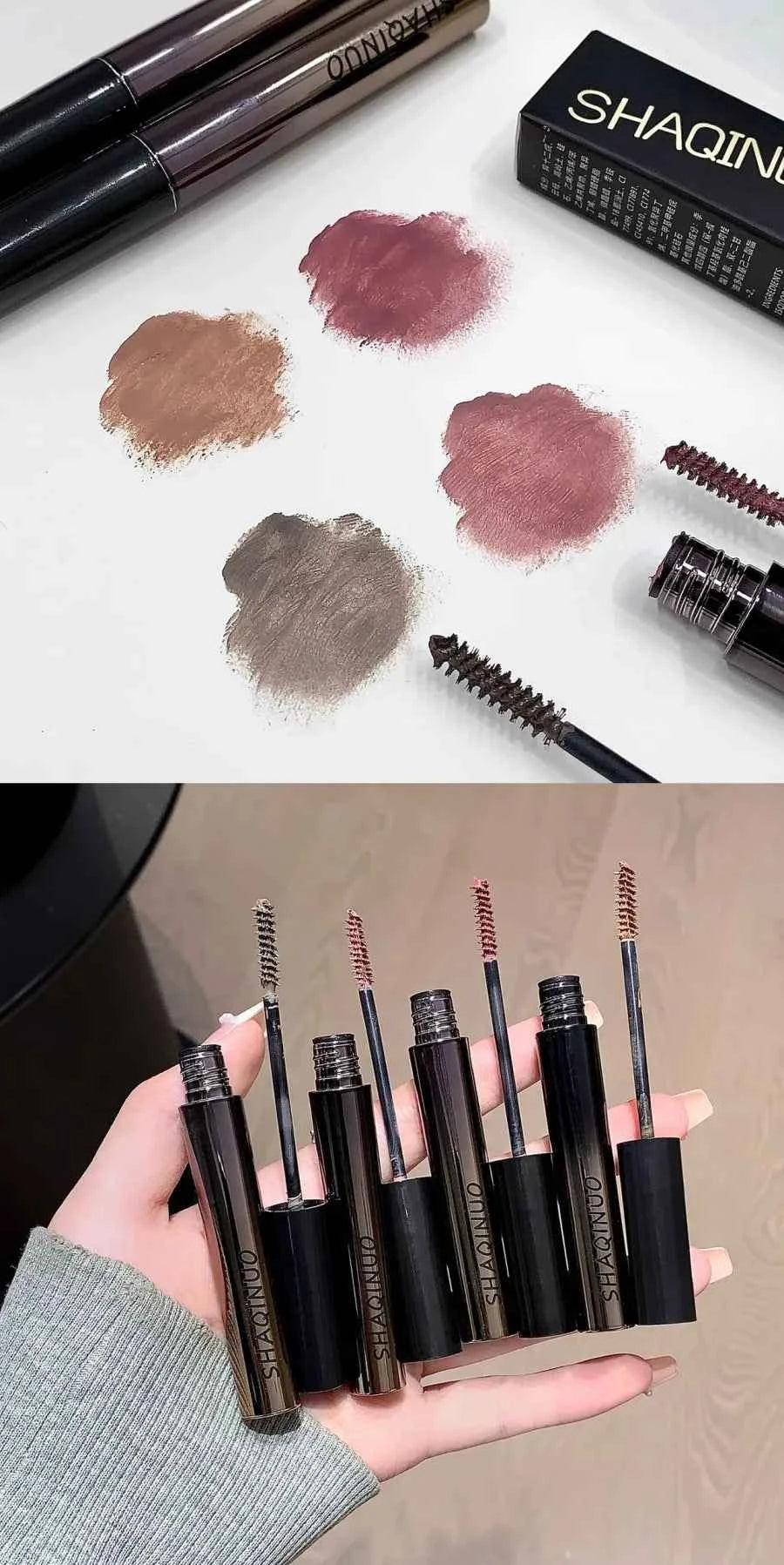 Mist Velvet Natural Eyebrow Enhancer Dye Gel Tint Mascara Waterproof Lasting Quick Dry Dyeing Brow Tattoo Tinted Cream Makeup