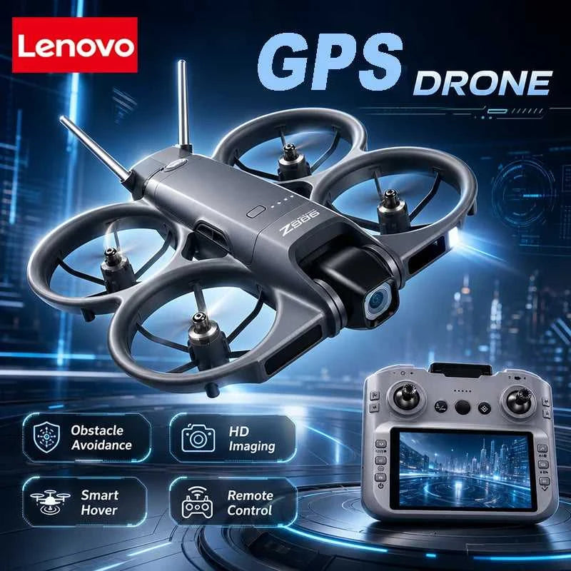 Lenovo Drone 8K Aerial HD Intelligent Avoiding Obstacle With Larger Screen Remote Control Folding Brushless Power GPS Drone 2026 The jack market .AU The jack market .AU Drones $ 112 14:496#Grey-8K HD-Screen