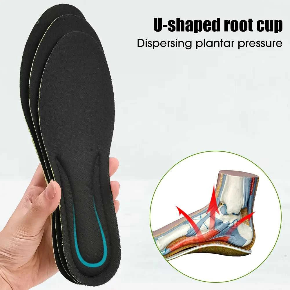 Deodorant Sport Shoes Insole Comfortable Plantar Fasciitis Insoles for Feet Man Women Orthopedic Shoe Sole Running Accessories The jack market .AU The jack market .AU Step Up Your Style: Trendy Shoes for Every Occasion! $ 49 14:193#Black-4pcs;200000124:200000283#45-46