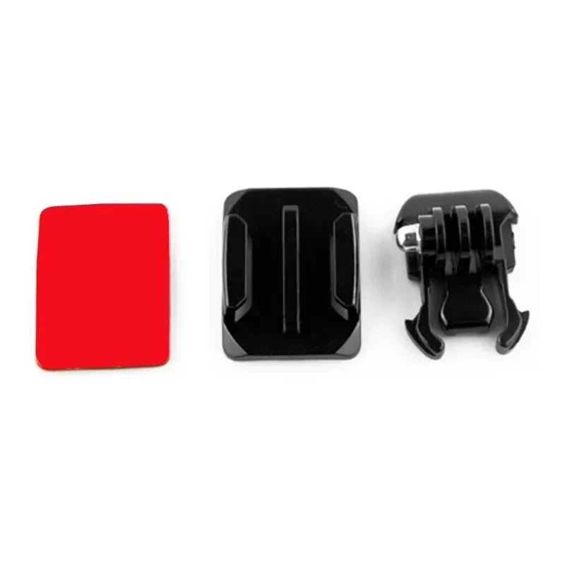For DJI Action 4 Insta360 Ace Adhesive sticker Mounts Helmet Flat Curved-Helmet Attachment Adhesive Buckle Mount for Gopro 12 11