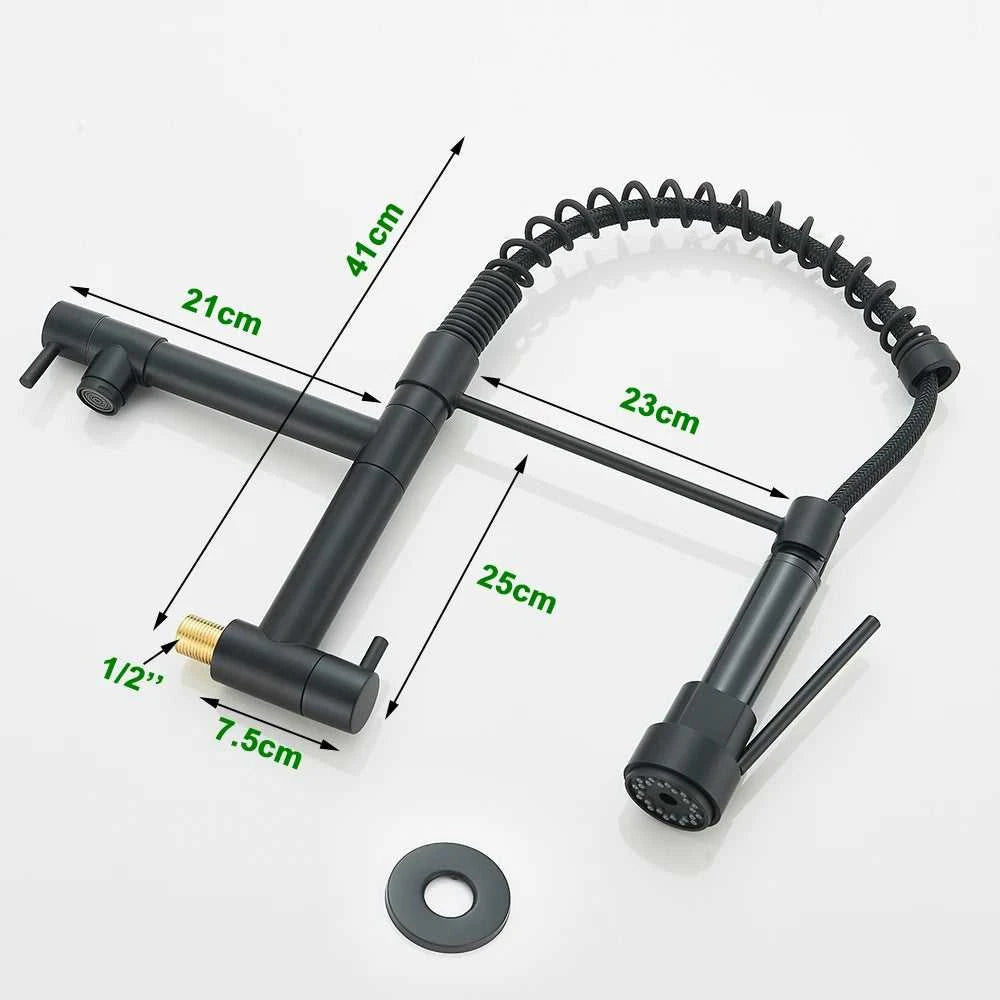 Rozin Matte Black Pull Down Kitchen Faucet Single Cold Water Dual Spouts Kitchen Tap 4 Colors Wall Mounted ABS Nozzle Crane The jack market .AU The jack market .AU Home $ 96 14:496#Gold Faucet;200007763:201336342