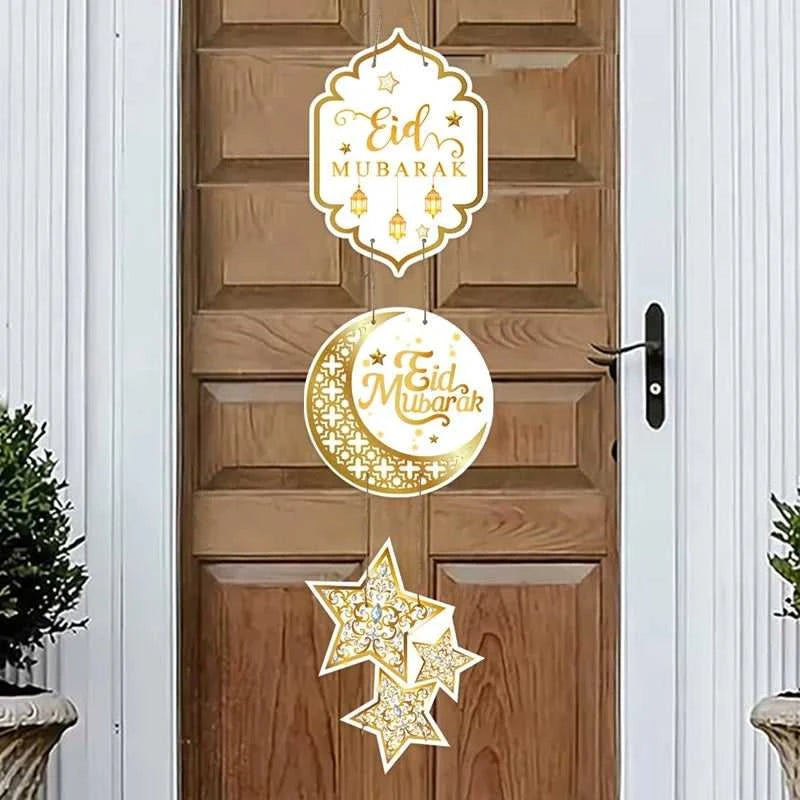 Eid Mubarak Door Hanging Flag Kareem Ramadan Decor for Home 2025 Ramadan Mubarak Islamic Muslim Party Decor Happy Eid Al Adha The jack market .AU The jack market .AU Home $ 20 14:202418806#paper door hanging 3