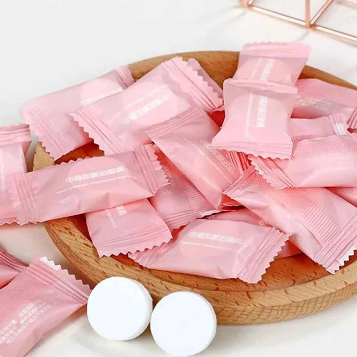 10/20/50/100pcs Disposable Compressed Towels Portable Disposable Absorbent Towels For Outdoor Travel Camping Makeup Ready