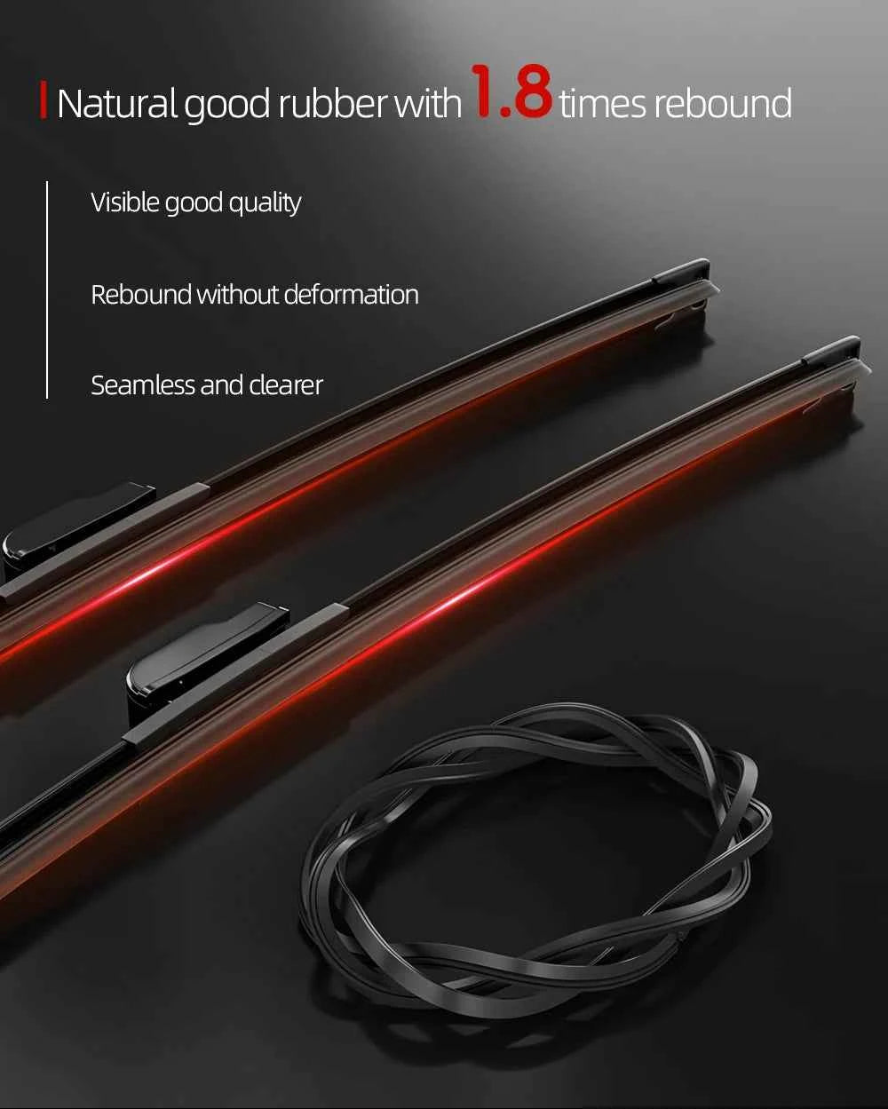 For Skoda Octavia MK1 MK2 MK3 MK4 1996-2023 Front Windshield Wiper Blades 2pcs Windscreen Window Accessories 2004 2013 2017 2019