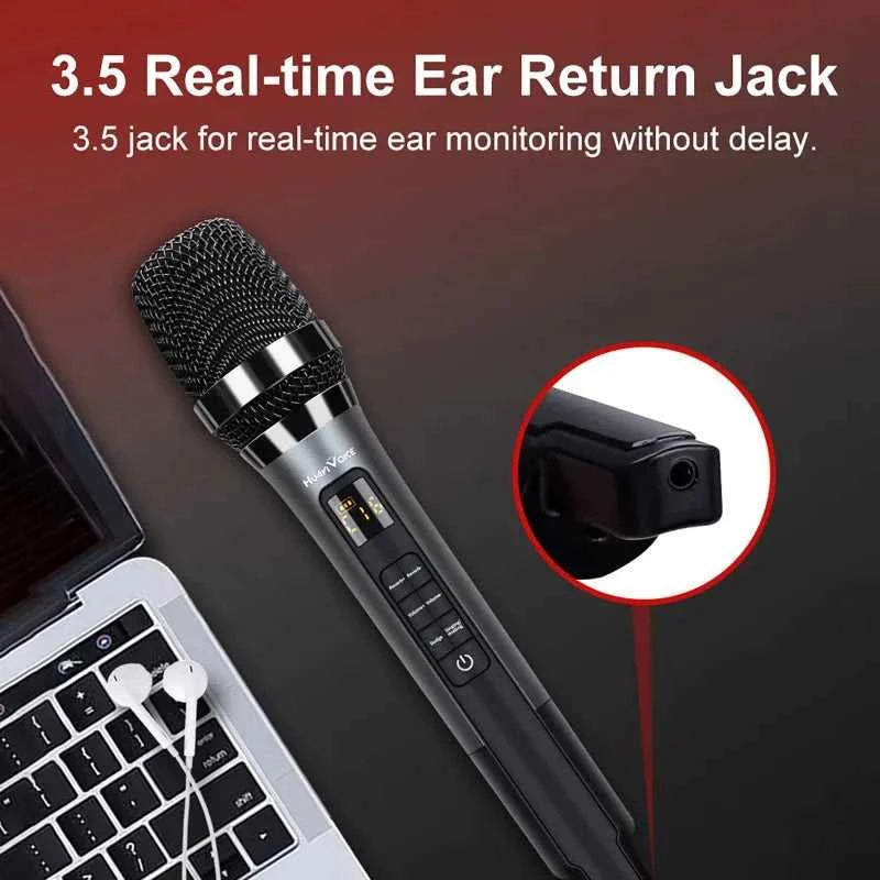 Handheld Microphone with Sound Card Effects All-in-One Noise-Canceling Mic Reverb Connecting Cell Phone for Equipment Live The jack market .AU The jack market .AU Accessories Electronics $ 101 14:193#black