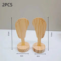 2Pcs Jewelry Display Rack Ears Shape Stand Show Charms Universal Professional Showcase Boutique Set Earrings Shelf The jack market .AU The jack market .AU Jewellery & Chains $ 47 14:29#2pcs log wood