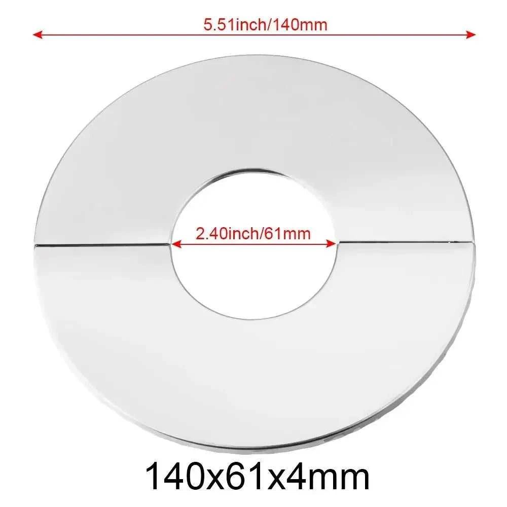 1Pc Self-Adhesive Stainless Steel Shower Faucet Decorative Cover Chrome Finish Water Pipe Wall Covers Bathroom Accessories The jack market .AU The jack market .AU Home $ 45 14:366#68x26x4mm