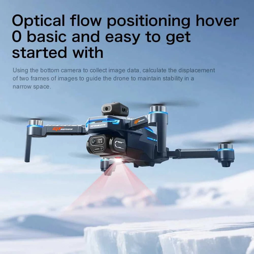 New GT8 Drone 8K Professional HD Dual Cameras Screen Remote 5G WIFI Brushless Motor Obstacle Avoidance Foldable Quadcopter Toys The jack market .AU The jack market .AU Drones $ 115 14:29#GT8 4K