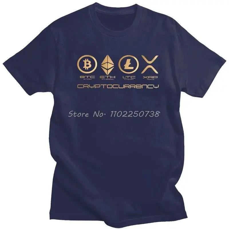 Funny Ripple XRP T Shirts Men Short Sleeve Bitcoin Crypto Cryptocurrency T-shirt Streetwear Tee Tops Pure Cotton Tshirt Merch The jack market .AU The jack market .AU Men Fashion $ 36 14:201800840;5:4182