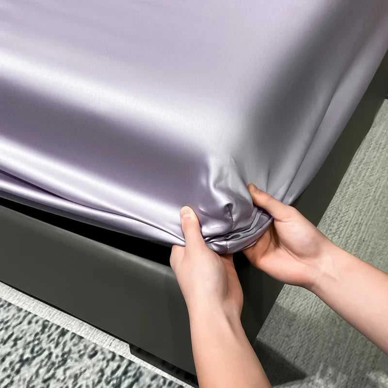 Natural Mulberry Silk Fitted Sheet Pure Silk Mattress Cover for Single Double King Queen Size Bedding High End Luxury Bed Cover The jack market .AU The jack market .AU Home $ 72 14:200002984#Latte Brown;5:200013267#90x200x30cm