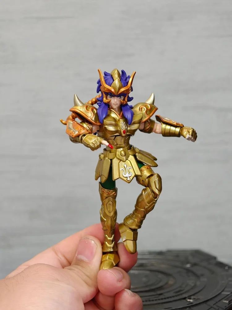 In Stock Blokees Saint Seiya Blind Box Stars 2 Sagittarius Libra Aquarius Assembly Model Animation Peripheral Gift