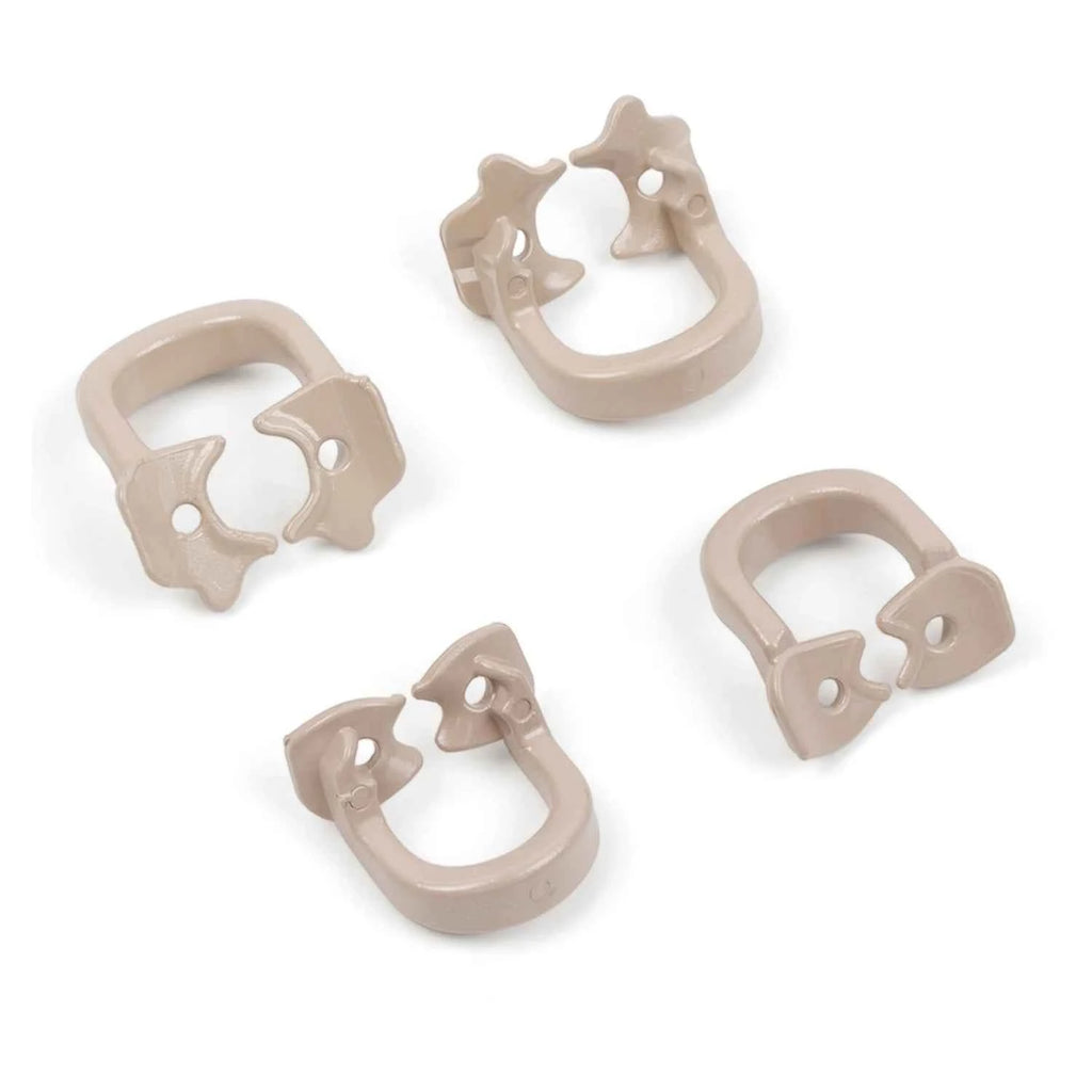 WELLCK Autoclavable Dental Rubber Dam Clamp - Resilient Resin Separator Ring for Precision Barrier Protection