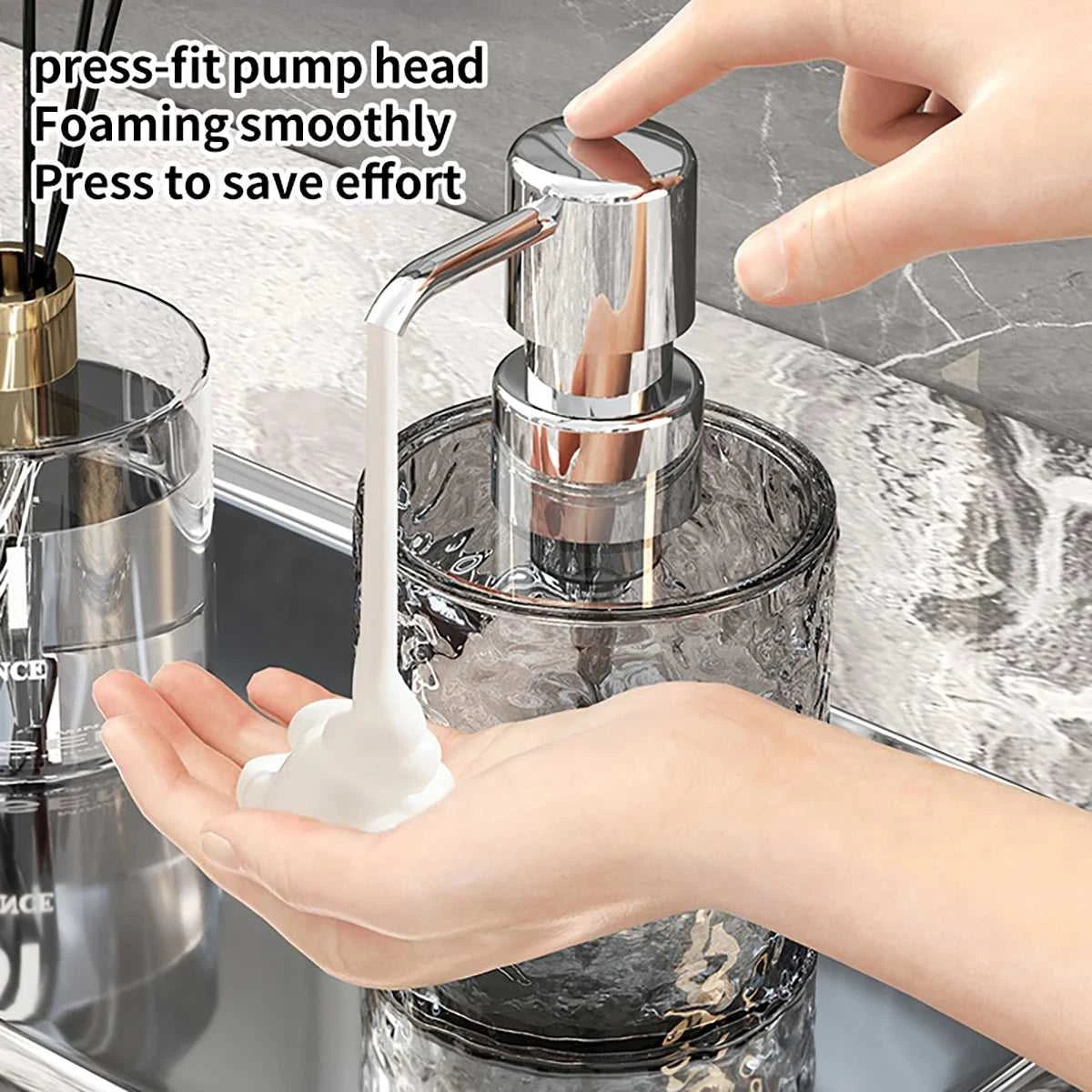 Square/Round Liquid Soap Dispenser Plastic Push Bottle Leak-proof Design Kitchen Bathroom General Purpose The jack market .AU The jack market .AU Home $ 52 14:201527806#S-circle(gray)