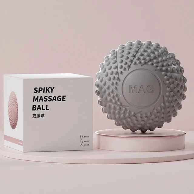 LuxeSphere Lacrosse Massage Balls - 6.5cm for Myofascial Release & Muscle Relief