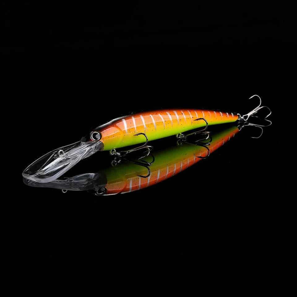 WALK FISH 1PCS Floating Minnow Lure 120mm/20g Trolling Wobbler Crankbait Bandit Minnow Bass Pike Bait Saltwater Fishing Tackle The jack market .AU The jack market .AU Fishing Gear $ 21 14:200006151#E 5