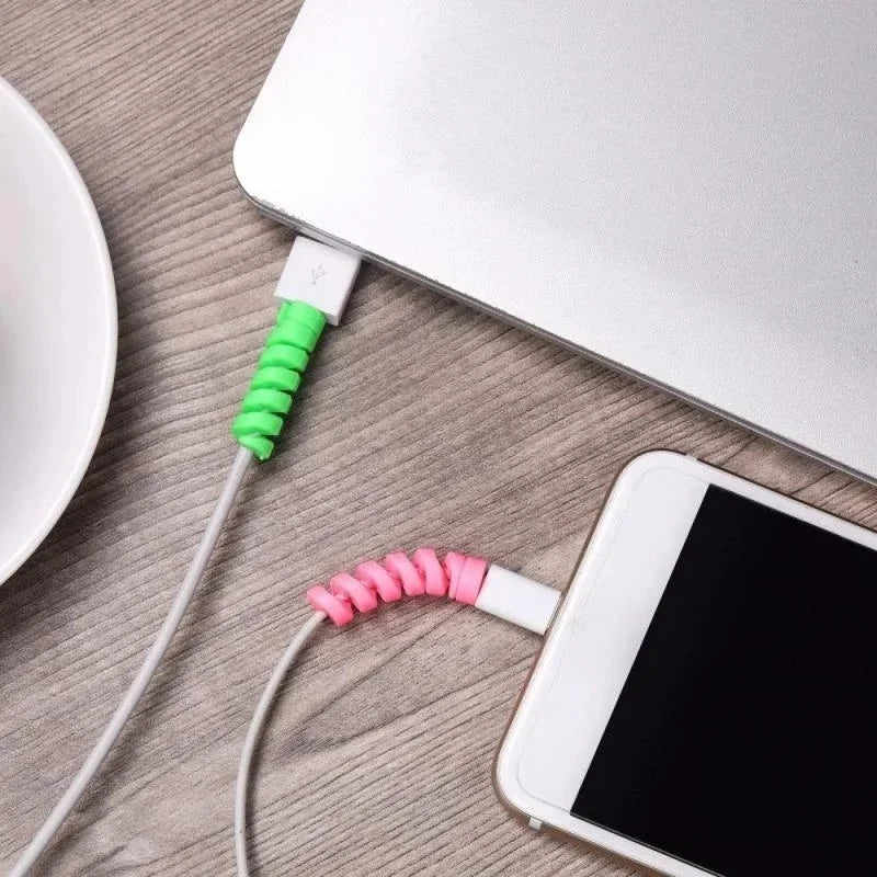 Cable Buddy Cable Winder - Tangle-Free Organizer for Universal Charging Cables & Data Wires
