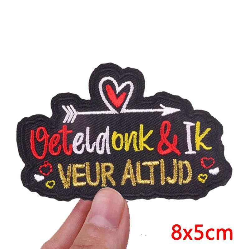 DIY 2026 Netherland Oeteldonk Emblem Embroidered Patches For Clothes Iron On Patches For Clothing Netherland Carnival Patch The jack market .AU The jack market .AU Home $ 19 14:10#PE15317CT