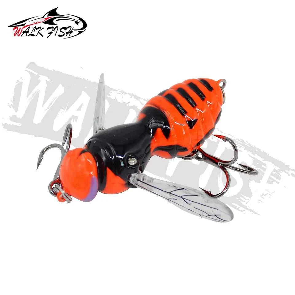 WALK FISH 4.5g 40mm Insect Lure Fishing Lures Bionic Swimbaits Wobblers Sea Bass Fishing Artificial Bait Hard Baits Bass Pike The jack market .AU The jack market .AU Fishing Gear $ 28 14:29#A1